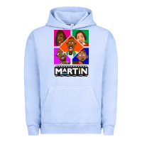 Pigment Grape Ice Martin TV Show Urban Hoodie - linhVisuals