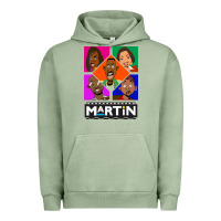 Pigment Oil Green Martin TV Show Urban Hoodie - linhVisuals