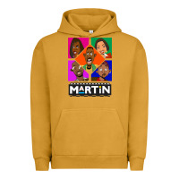 Pigment Peanut Butter Martin TV Show Urban Hoodie - linhVisuals