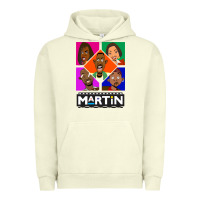 Pigment Pistachio Martin TV Show Urban Hoodie - linhVisuals