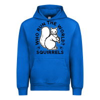 Cobalt who run the world squirrels Urban Hoodie - linhVisuals