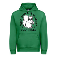 Who Run The World Squirrels Urban Hoodie | Teevron