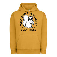 Pigment Peanut Butter who run the world squirrels Urban Hoodie - linhVisuals