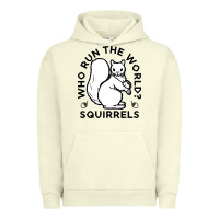 Pigment Pistachio who run the world squirrels Urban Hoodie - linhVisuals