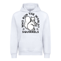 White who run the world squirrels Urban Hoodie - linhVisuals