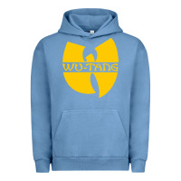 Pigment Pebble Blue music clan Urban Hoodie - linhVisuals