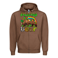 Chestnut st patricks mama  bear Zipper Hoodie - AdoDesignShop
