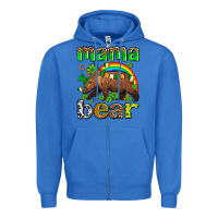 True Royal st patricks mama  bear Zipper Hoodie - AdoDesignShop