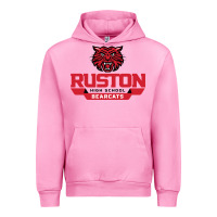 Fuchsia Pink ruston high school Urban Hoodie - linhVisuals