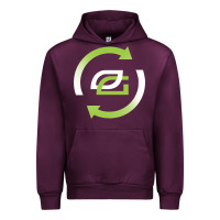 Mauve Wine optic team  gaming Urban Hoodie - linhVisuals