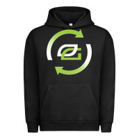 Pigment Black optic team  gaming Urban Hoodie - linhVisuals
