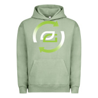 Pigment Oil Green optic team  gaming Urban Hoodie - linhVisuals