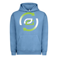 Pigment Pebble Blue optic team  gaming Urban Hoodie - linhVisuals