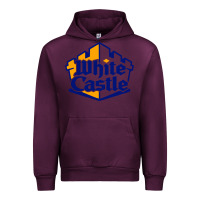 Mauve Wine white castle high school Urban Hoodie - linhVisuals