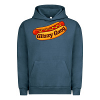 Pigment Midnight Navy glizzy gang glizzy gobbler Urban Hoodie - linhVisuals