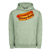 Pigment Oil Green glizzy gang glizzy gobbler Urban Hoodie - linhVisuals