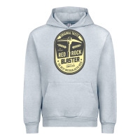 Heather Grey deep rock galactic red rock blaster beer , designer   t shirt Urban Hoodie - linhVisuals