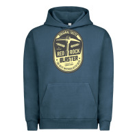 Pigment Midnight Navy deep rock galactic red rock blaster beer , designer   t shirt Urban Hoodie - linhVisuals