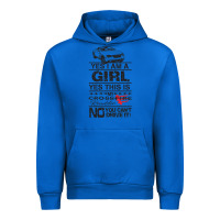 Cobalt a girls xfire roadster   crossfire Urban Hoodie - linhVisuals