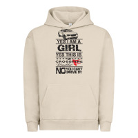 Pigment French Oak a girls xfire roadster   crossfire Urban Hoodie - linhVisuals