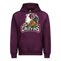 Mauve Wine grand rapids griffins Urban Hoodie - linhVisuals