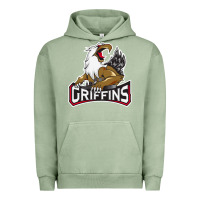 Pigment Oil Green grand rapids griffins Urban Hoodie - linhVisuals