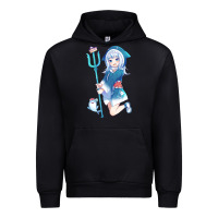 Black Gawr Gura Urban Hoodie - linhVisuals