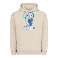 Pigment French Oak Gawr Gura Urban Hoodie - linhVisuals