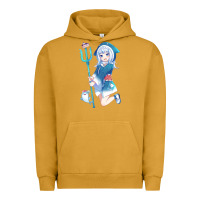 Pigment Peanut Butter Gawr Gura Urban Hoodie - linhVisuals