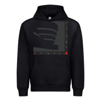 Black frank lloyd wright design   frank lloyd wright Urban Hoodie - linhVisuals