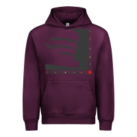 Mauve Wine frank lloyd wright design   frank lloyd wright Urban Hoodie - linhVisuals