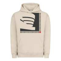 Pigment French Oak frank lloyd wright design   frank lloyd wright Urban Hoodie - linhVisuals
