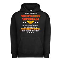 Pigment Black wonder woman Urban Hoodie - linhVisuals