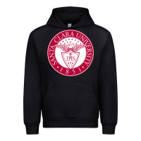 Black santa clara u Urban Hoodie - linhVisuals
