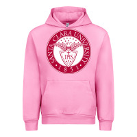 Fuchsia Pink santa clara u Urban Hoodie - linhVisuals