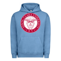Pigment Pebble Blue santa clara u Urban Hoodie - linhVisuals
