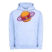 Pigment Grape Ice Burger  Saturn Urban Hoodie - linhVisuals