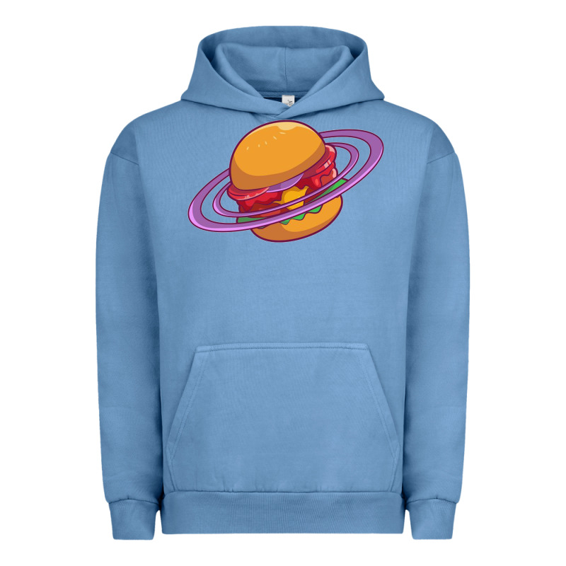 Burger  Saturn Urban Hoodie by linhVisuals | Teevron