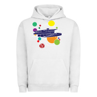 Pigment Lunar Rock retro graphic design   frank lloyd wright Urban Hoodie - linhVisuals