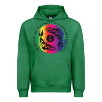 Emerald two lost souls swimming in a fish bowl Urban Hoodie - linhVisuals
