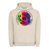 Pigment French Oak two lost souls swimming in a fish bowl Urban Hoodie - linhVisuals