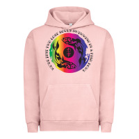 Pigment Salmon two lost souls swimming in a fish bowl Urban Hoodie - linhVisuals