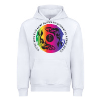 White two lost souls swimming in a fish bowl Urban Hoodie - linhVisuals