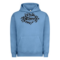 Pigment Pebble Blue tribal xfire roadster   crossfire roadster Urban Hoodie - linhVisuals