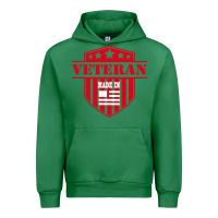 Emerald veteran made in usa   military Urban Hoodie - linhVisuals