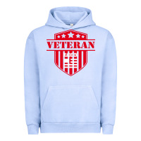 Pigment Grape Ice veteran made in usa   military Urban Hoodie - linhVisuals