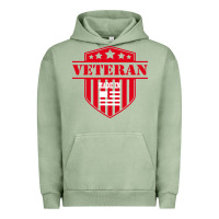 Pigment Oil Green veteran made in usa   military Urban Hoodie - linhVisuals