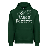 Forest Green wtf in military speak   saying Urban Hoodie - linhVisuals