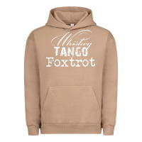Pigment Burro wtf in military speak   saying Urban Hoodie - linhVisuals
