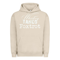 Pigment French Oak wtf in military speak   saying Urban Hoodie - linhVisuals